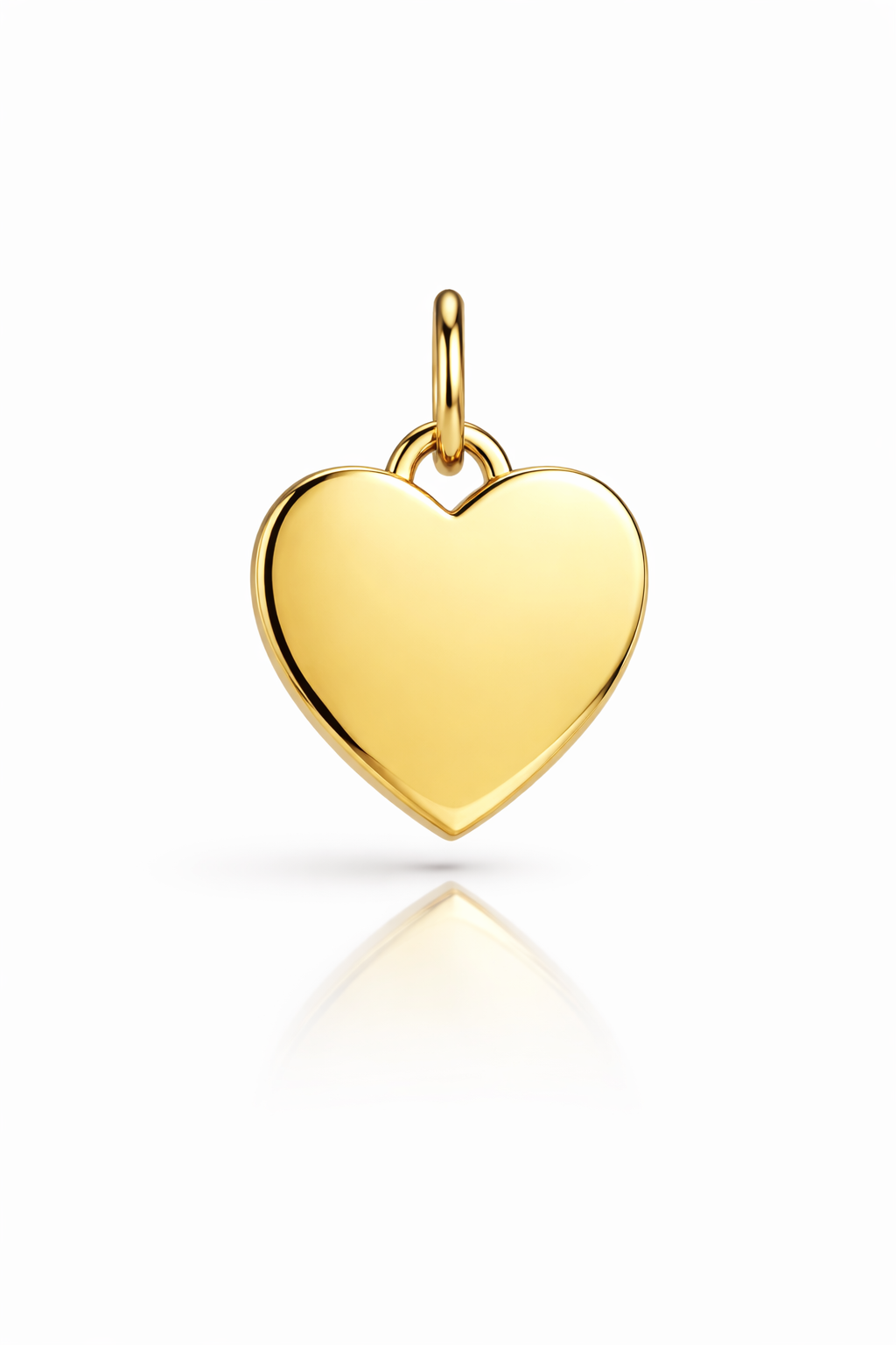 Personalized Heart Necklace with Engraving 925 Sterling Silver 18K Gold Plated