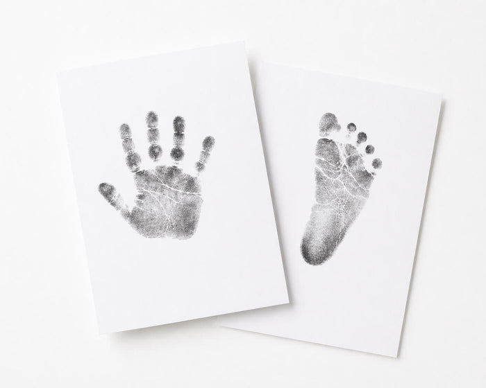 Hand oder Fußabdruck Anleitung