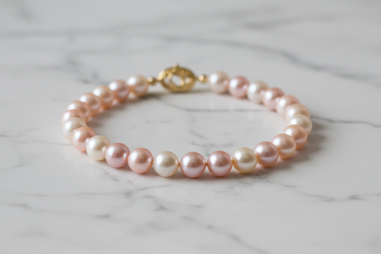 armband mit echte perlen