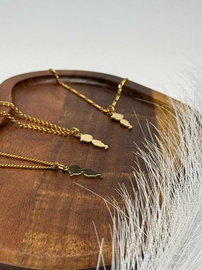 Personalized Necklace Boys Pendant Engraving 925 Silver 18k Gold Plated