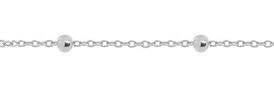 Chain 925 Sterling Silver Rhodium Plated